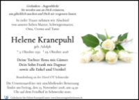 eine Anzeige