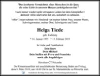 eine Anzeige