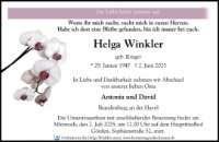 eine Anzeige