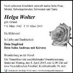 eine Anzeige