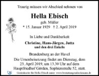 eine Anzeige