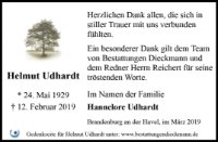 eine Anzeige