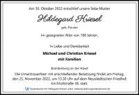 eine Anzeige