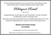 eine Anzeige