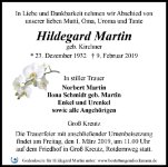 eine Anzeige