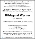 eine Anzeige