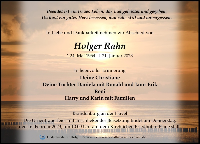 Profilbild von Holger Rahn