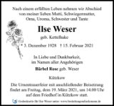 eine Anzeige