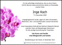 eine Anzeige