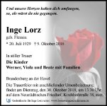 eine Anzeige
