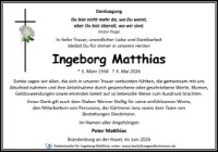 eine Anzeige