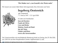 eine Anzeige