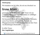 eine Anzeige