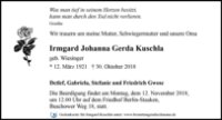 eine Anzeige