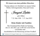 eine Anzeige