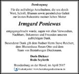 eine Anzeige