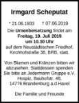 eine Anzeige