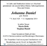 eine Anzeige