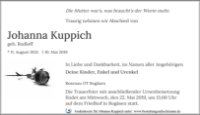 eine Anzeige