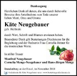 eine Anzeige