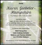 eine Anzeige