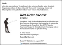 eine Anzeige