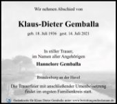 eine Anzeige