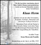 eine Anzeige