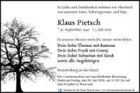eine Anzeige