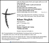 eine Anzeige
