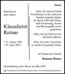 eine Anzeige