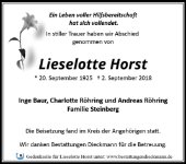 eine Anzeige