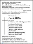 eine Anzeige