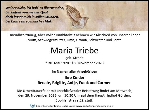 Profilbild von Maria Triebe