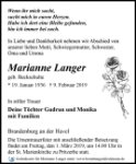 eine Anzeige
