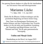 eine Anzeige