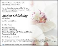 eine Anzeige