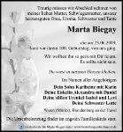 eine Anzeige