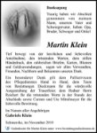 eine Anzeige