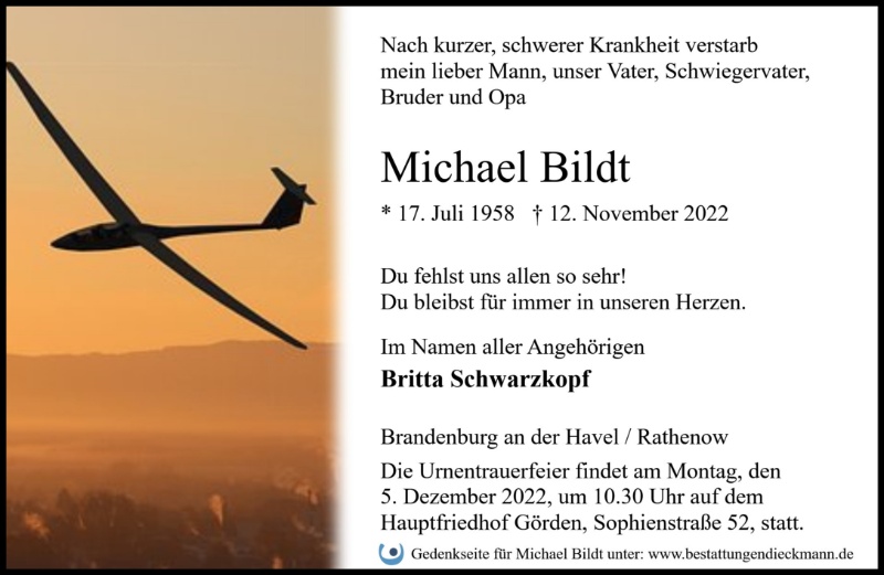 Profilbild von Michael Bildt
