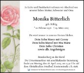 eine Anzeige