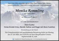 eine Anzeige