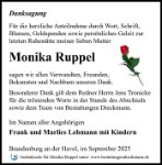 eine Anzeige