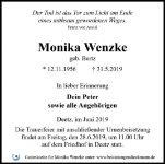 eine Anzeige