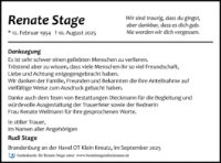 eine Anzeige