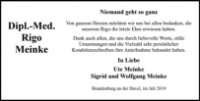 eine Anzeige