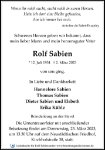 eine Anzeige