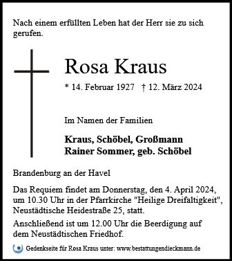 Profilbild von Rosa Kraus