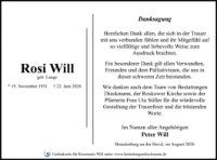 eine Anzeige