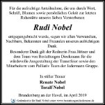 eine Anzeige
